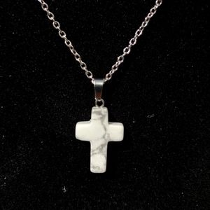 Whitestone cross necklace
